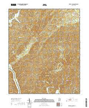 USGS US Topo 7.5-minute map for Mitchell Dam NW AL 2020