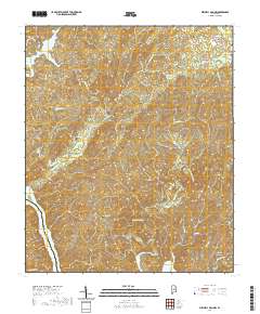 USGS US Topo 7.5-minute map for Mitchell Dam NW AL 2020