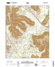 USGS US Topo 7.5-minute map for Moontown AL 2020