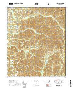 USGS US Topo 7.5-minute map for Moundville East AL 2021