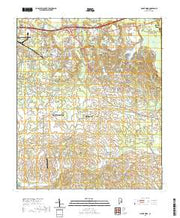 USGS US Topo 7.5-minute map for Mount Meigs AL 2020