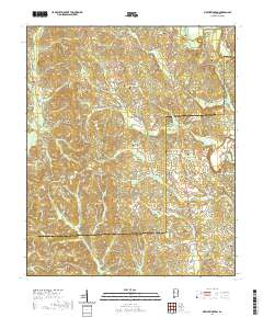 USGS US Topo 7.5-minute map for New Lexington AL 2020