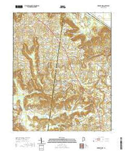 USGS US Topo 7.5-minute map for Newsome Sinks AL 2020