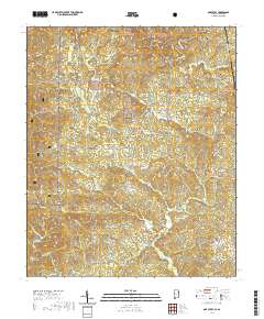 USGS US Topo 7.5-minute map for Oak Level ALGA 2021