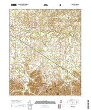 USGS US Topo 7.5-minute map for Oakville AL 2021