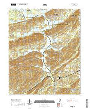 USGS US Topo 7.5-minute map for Ohatchee AL 2020