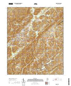 USGS US Topo 7.5-minute map for Oneonta AL 2020