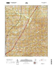 USGS US Topo 7.5-minute map for Opelika East AL 2020