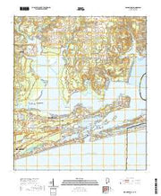 USGS US Topo 7.5-minute map for Orange Beach ALFL 2021