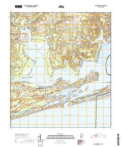 USGS US Topo 7.5-minute map for Orange Beach ALFL 2021