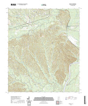 US Topo 7.5-minute map for Pine Hill AL