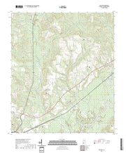 US Topo 7.5-minute map for Pollard AL