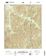 USGS US Topo 7.5-minute map for Randolph AL 2021