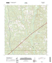 US Topo 7.5-minute map for Range AL