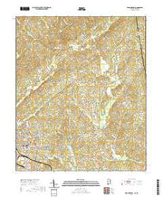 USGS US Topo 7.5-minute map for Roanoke East ALGA 2020