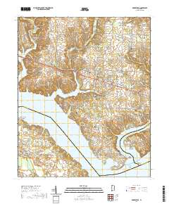 USGS US Topo 7.5-minute map for Rogersville AL 2020