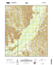 USGS US Topo 7.5-minute map for Romulus AL 2020