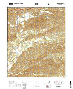 USGS US Topo 7.5-minute map for Ross Mountain AL 2021