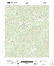 US Topo 7.5-minute map for Rutan AL