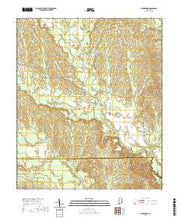 USGS US Topo 7.5-minute map for Rutherford AL 2020