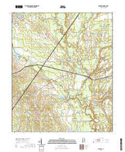 USGS US Topo 7.5-minute map for Safford AL 2020