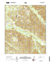 USGS US Topo 7.5-minute map for Sawyerville AL 2020