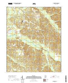 USGS US Topo 7.5-minute map for Sawyerville AL 2020