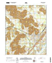 USGS US Topo 7.5-minute map for Scottsboro AL 2020