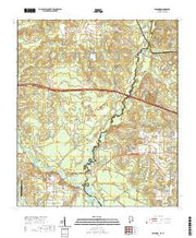 USGS US Topo 7.5-minute map for Seminole ALFL 2020