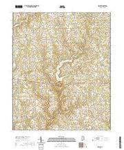 USGS US Topo 7.5-minute map for Simcoe AL 2020