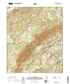 USGS US Topo 7.5-minute map for Sleeping Giant AL 2020