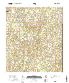 USGS US Topo 7.5-minute map for Slocomb AL 2020