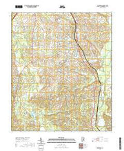 USGS US Topo 7.5-minute map for Snowdoun AL 2020