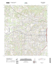 US Topo 7.5-minute map for Spring Hill AL