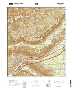 USGS US Topo 7.5-minute map for Springville AL 2020