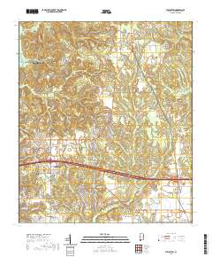 USGS US Topo 7.5-minute map for Stapleton AL 2020