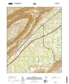 USGS US Topo 7.5-minute map for Steele AL 2020