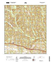 USGS US Topo 7.5-minute map for Steelwood Lake AL 2020