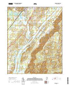 USGS US Topo 7.5-minute map for Stevenson AL 2020