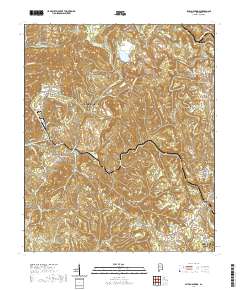 USGS US Topo 7.5-minute map for Sylvan Springs AL 2020