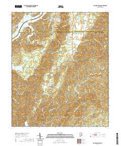 USGS US Topo 7.5-minute map for Talladega Springs AL 2020