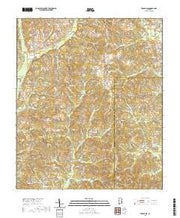 USGS US Topo 7.5-minute map for Texasville AL 2020