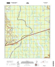 USGS US Topo 7.5-minute map for The Basin AL 2020