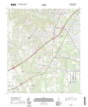 US Topo 7.5-minute map for Theodore AL