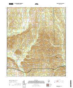 USGS US Topo 7.5-minute map for Thomaston East AL 2020