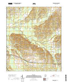 USGS US Topo 7.5-minute map for Thomaston West AL 2020