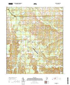 USGS US Topo 7.5-minute map for Thompson AL 2020