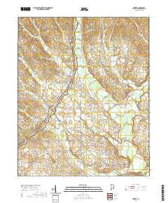 USGS US Topo 7.5-minute map for Threet AL 2020