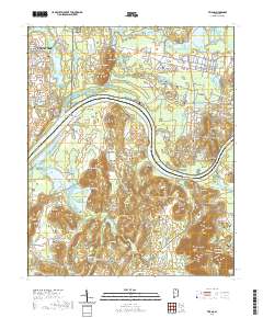 USGS US Topo 7.5-minute map for Triana AL 2020