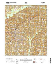 USGS US Topo 7.5-minute map for Troy AL 2021
